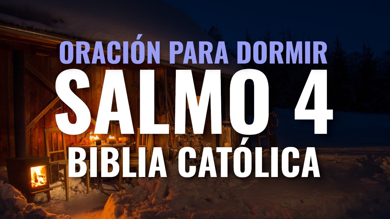 salmo para dormir biblia catolica