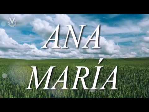 significado de ana maria en la biblia