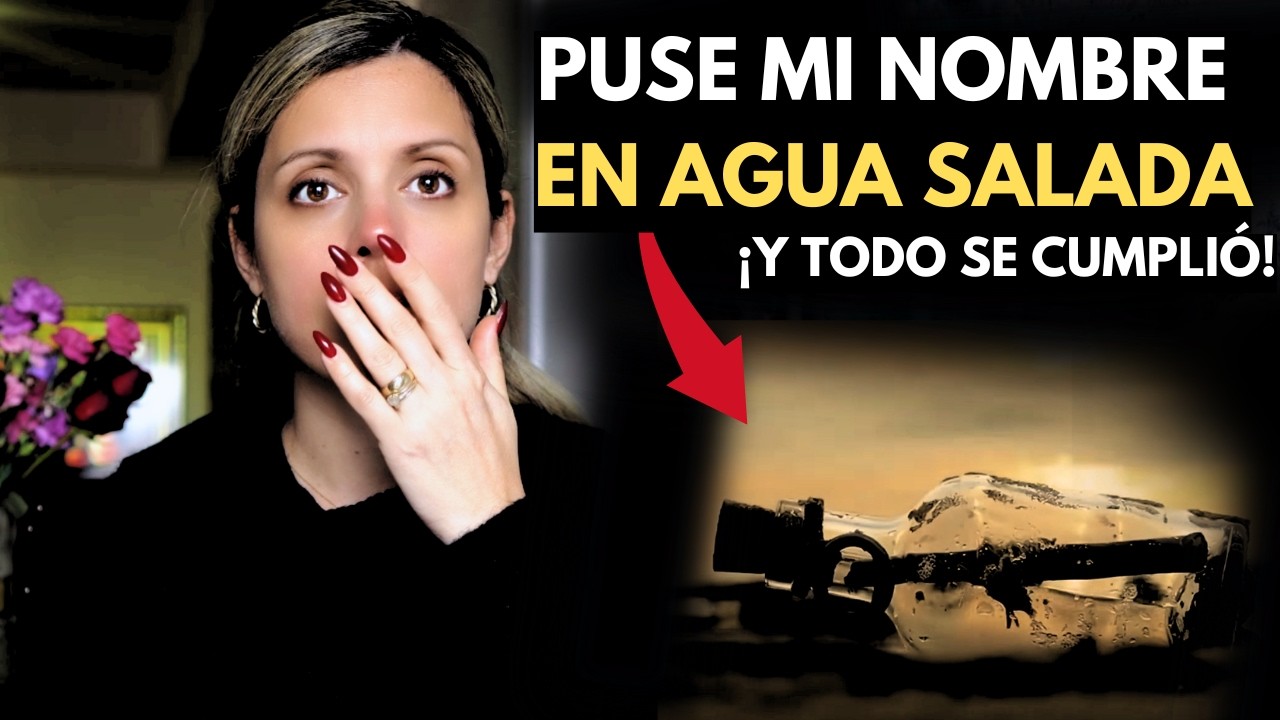 agua con sal en la biblia