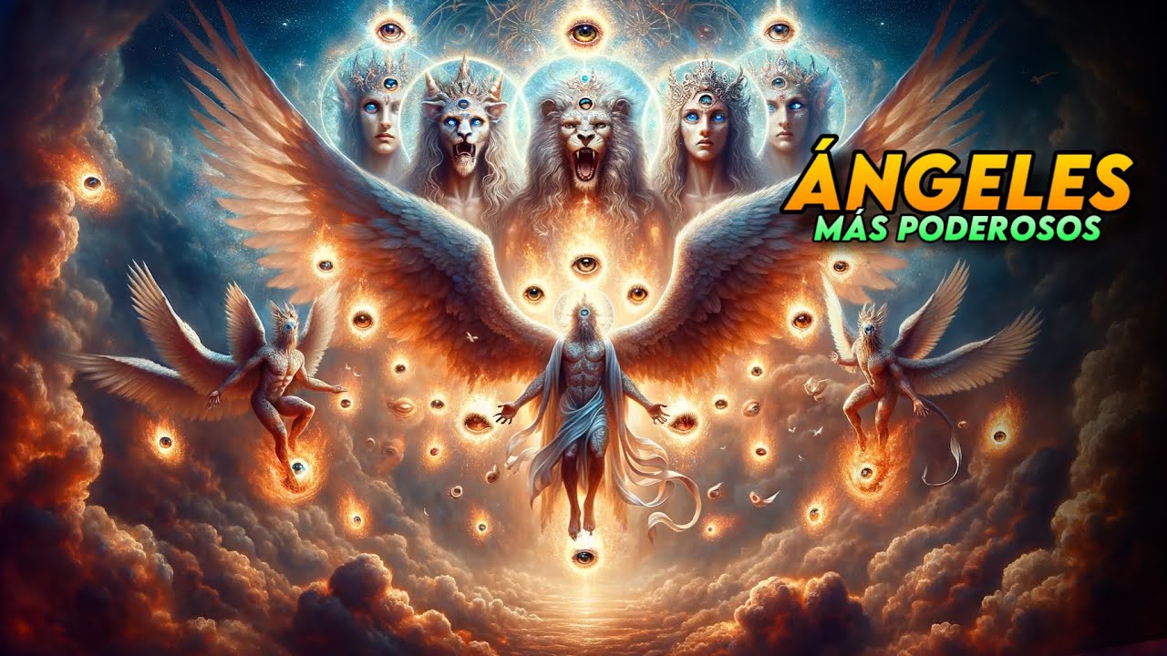 angeles arcangeles querubines y serafines segun la biblia