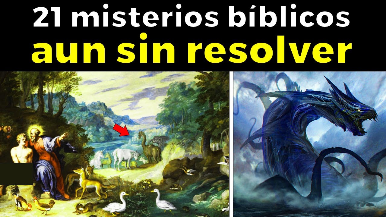 cosas misteriosas de la biblia