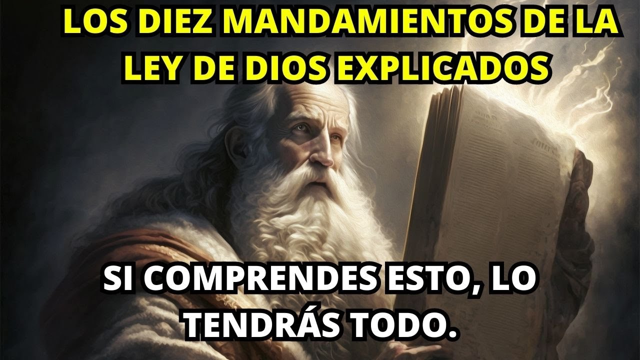 diez mandamientos de dios en la biblia