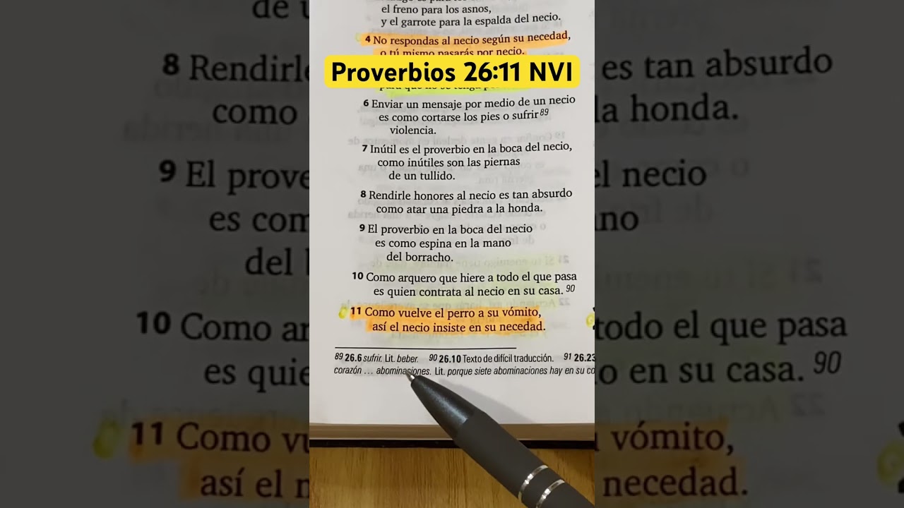 el perro vuelve a su vomito biblia