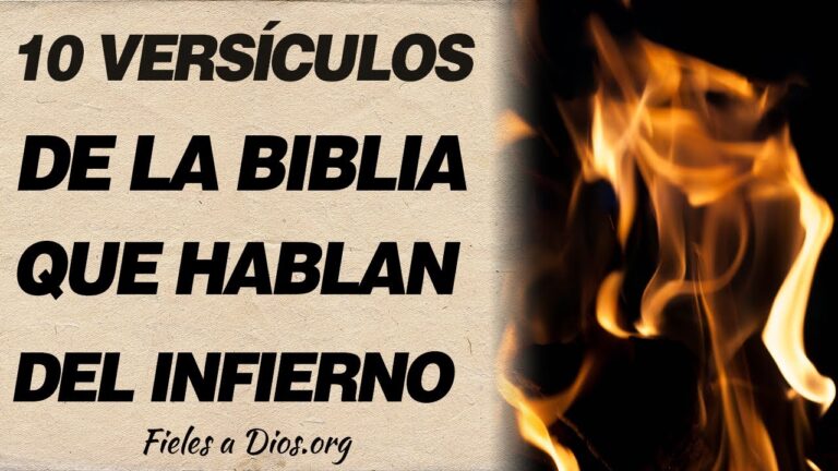 Descubre los Versículos sobre el Infierno en la Biblia: Significado y ...