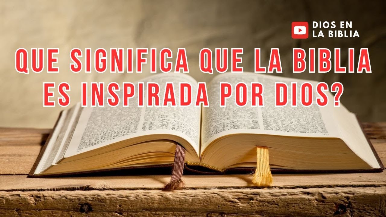la biblia inspirada por dios versiculos