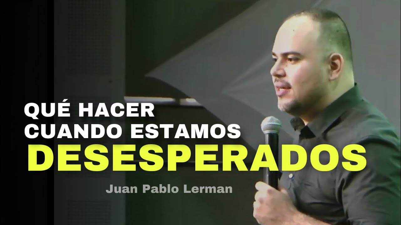 momentos de desesperacion en la biblia