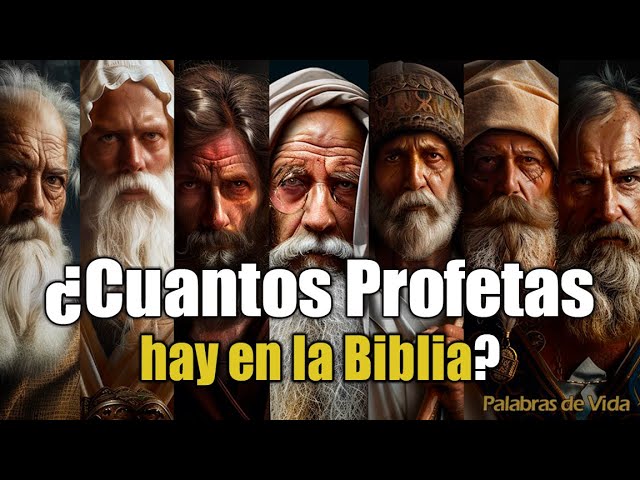 profetas importantes de la biblia