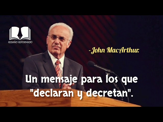 que dice la biblia sobre decretar y declarar
