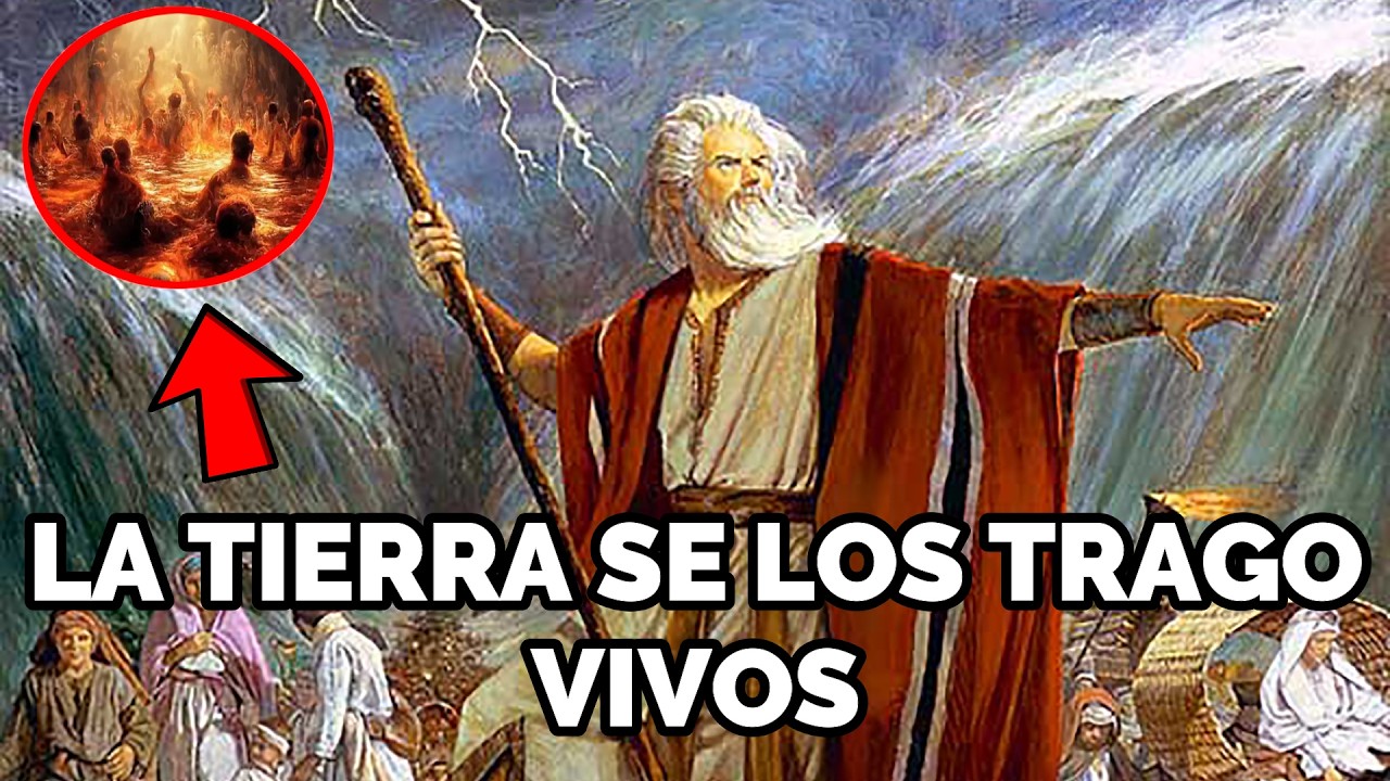 se abrio la tierra y se los trago biblia