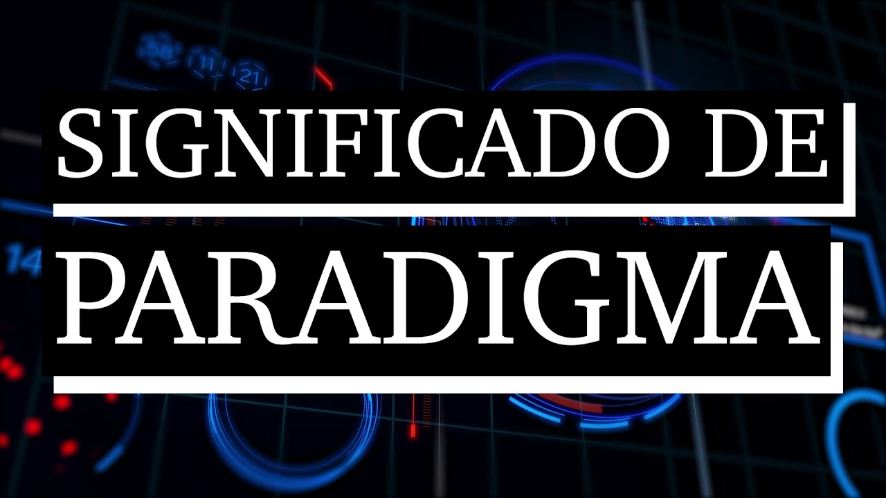 significado de paradigma en la biblia