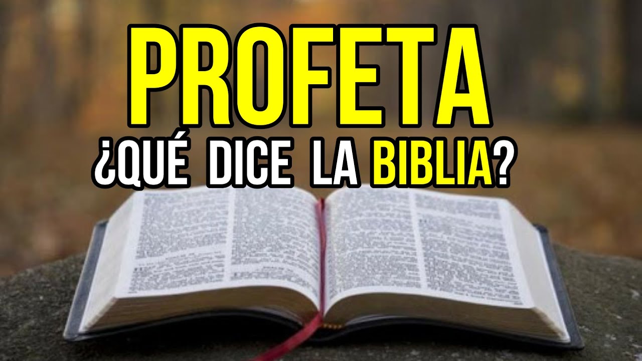 significado de profeta segun la biblia