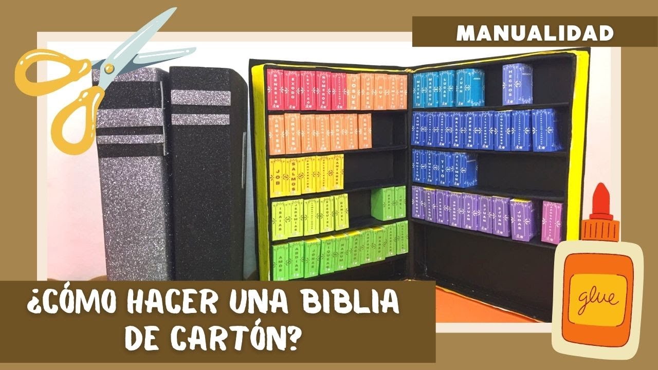 cómo hacer una biblia paso a paso