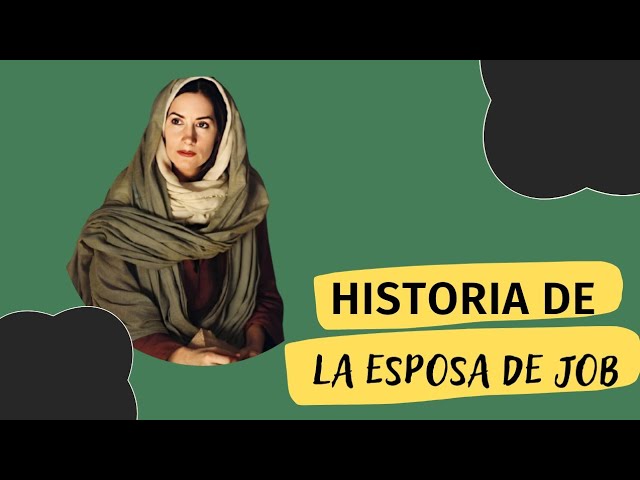 la esposa de job muere en la biblia
