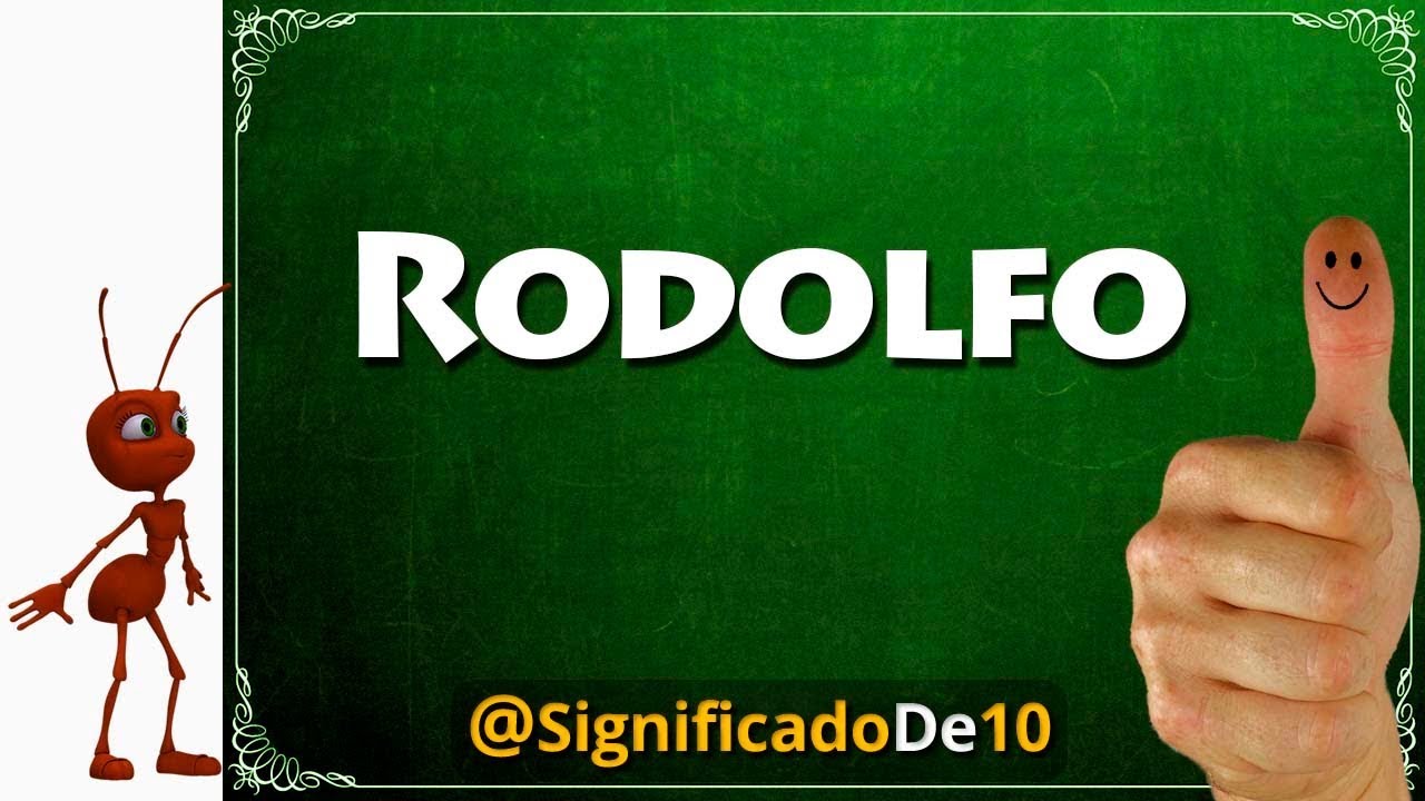que significa el nombre rodolfo en la biblia