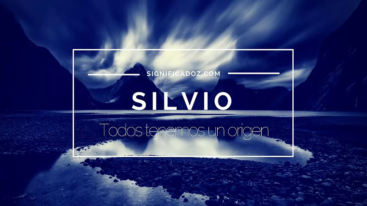 que significa silvio en la biblia