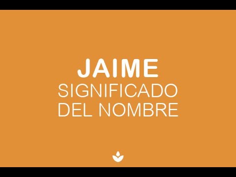 significado de jaime en la biblia
