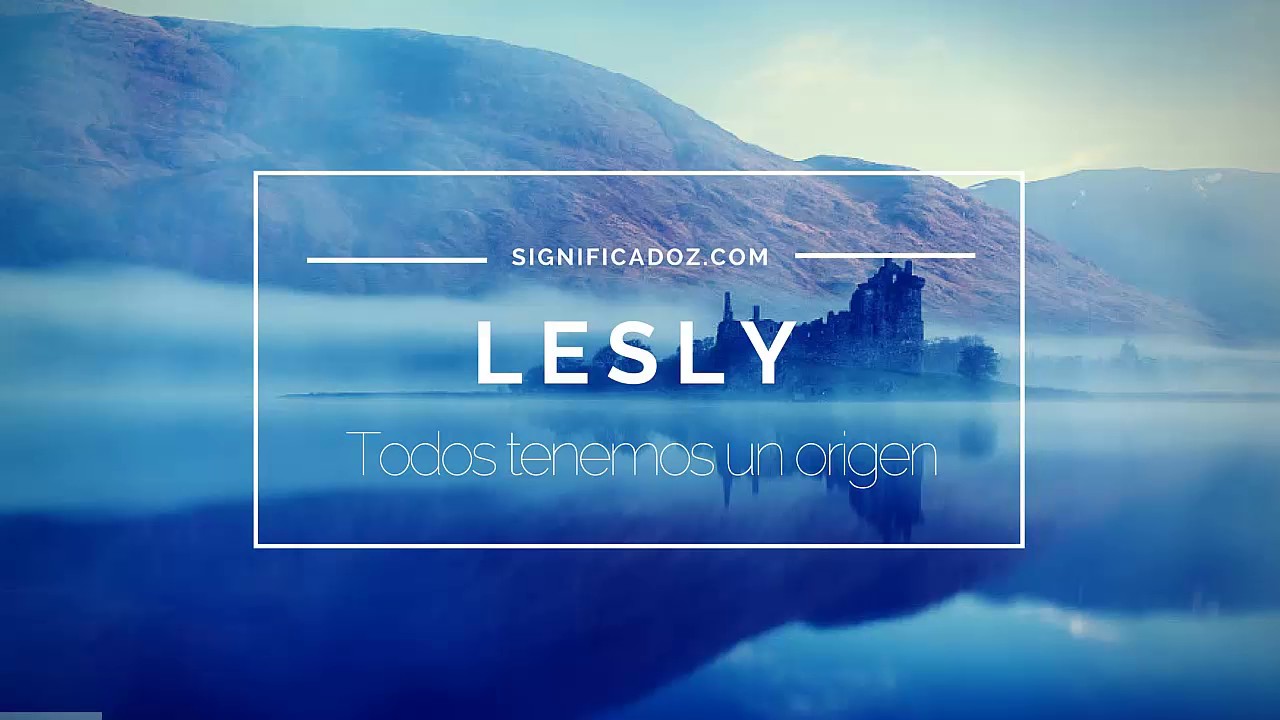 significado de leslie en la biblia