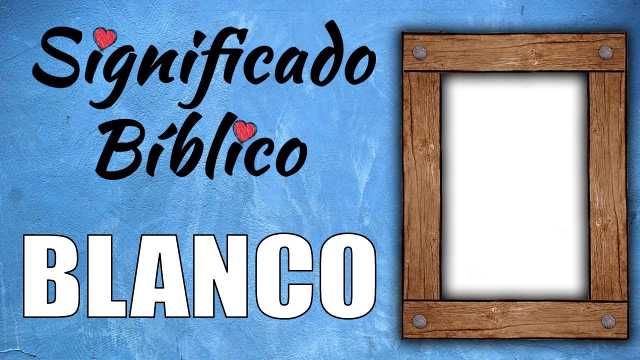 color blanco en la biblia