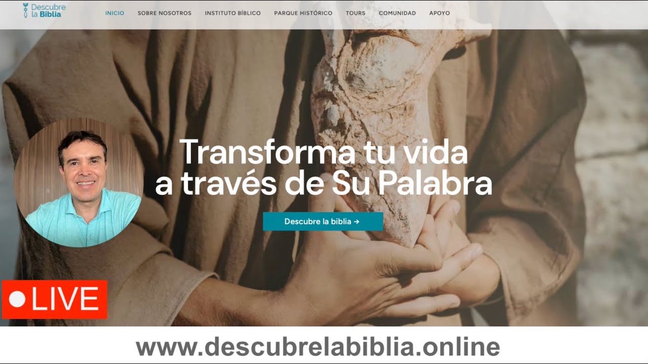 descubre la biblia en vivo