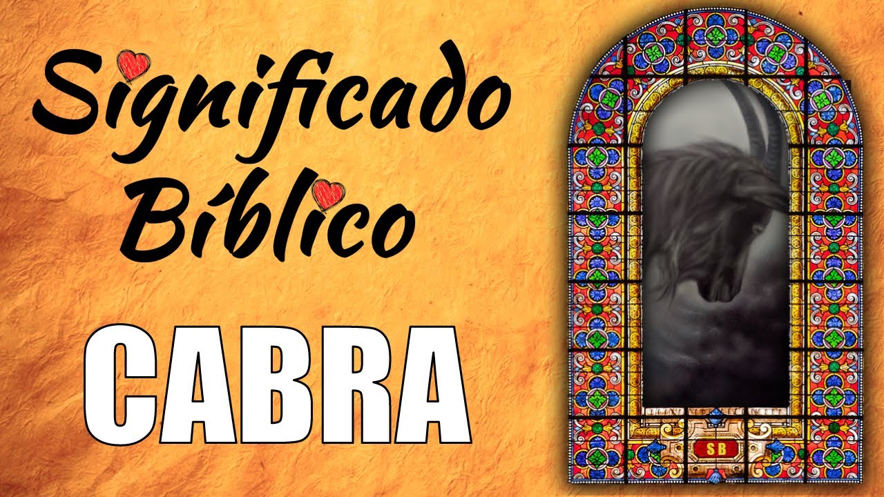 que significa cabra en la biblia