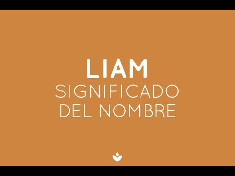 qué significa liam en la biblia