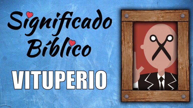 Significado de Vituperados en la Biblia: Contexto y Relevancia ...