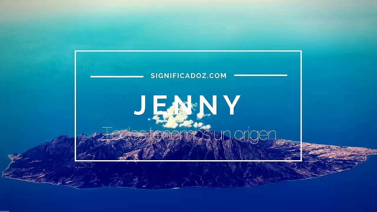 significado del nombre jenny en la biblia