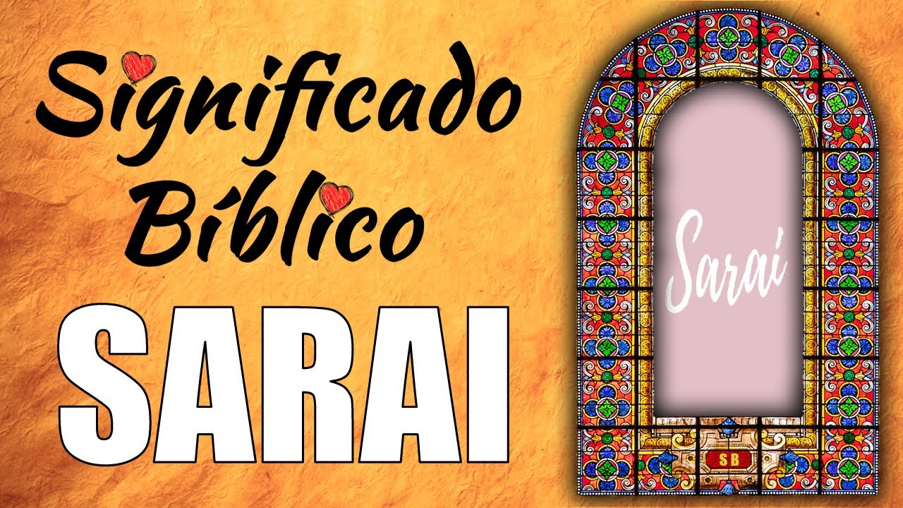 significado del nombre sarai en la biblia