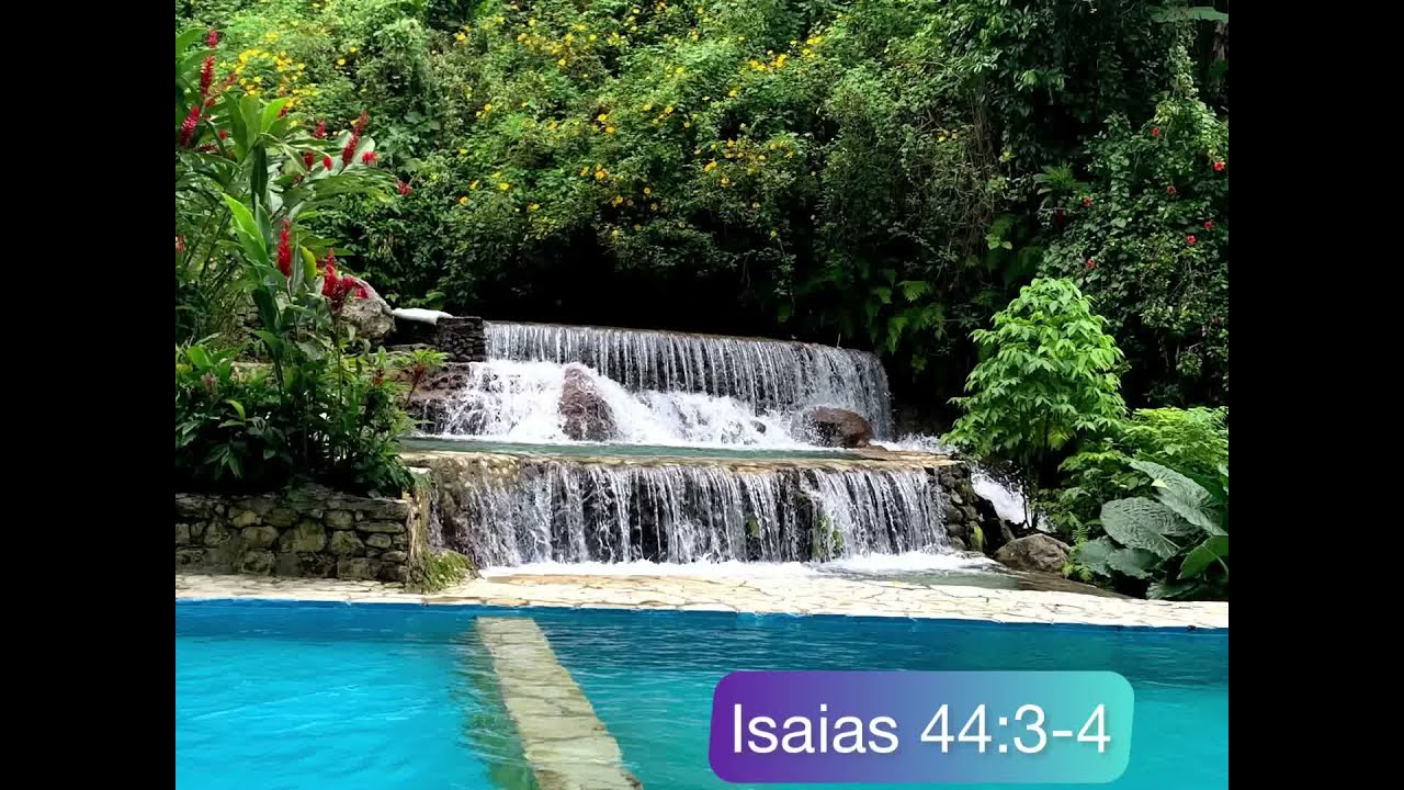 versiculos de la biblia sobre el agua