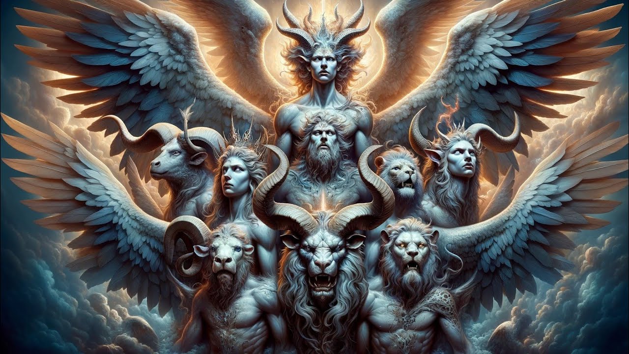 como son los querubines segun la biblia