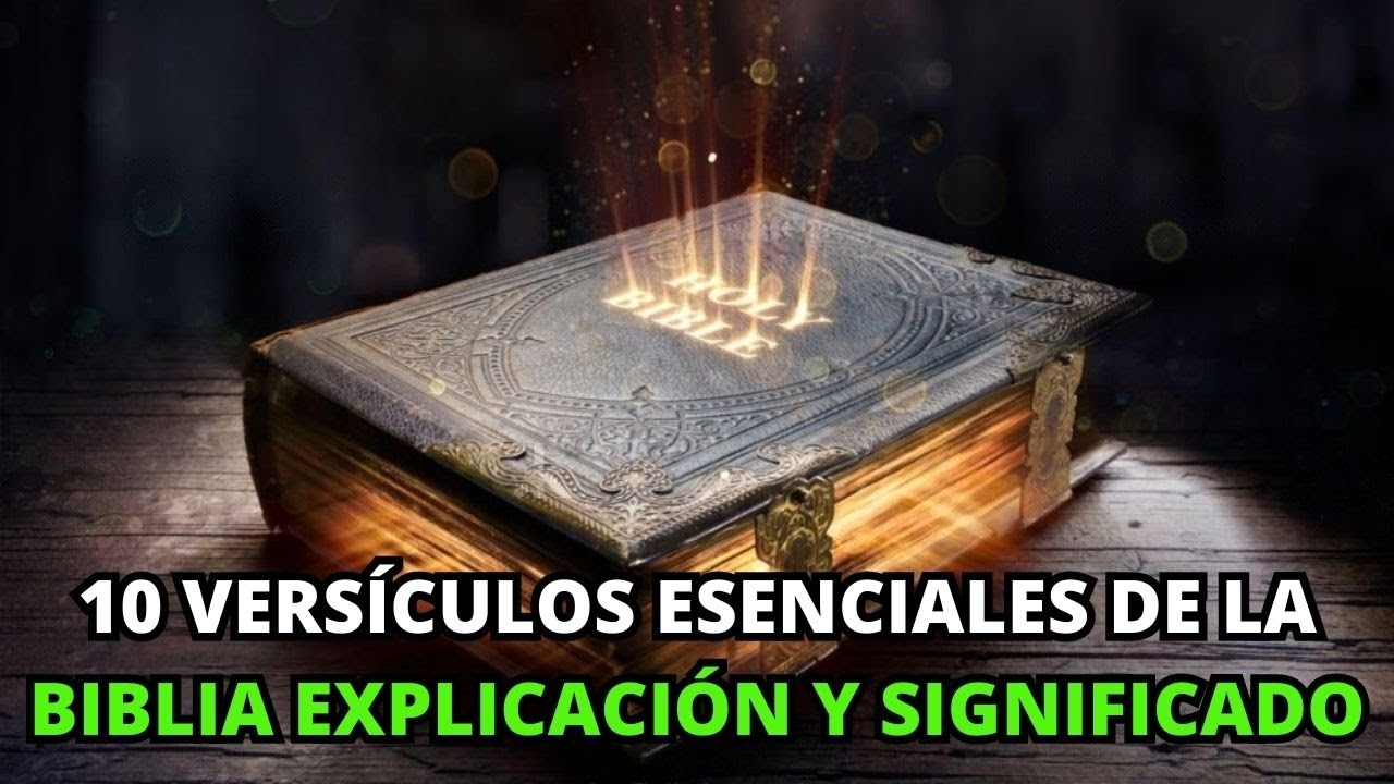 explicacion de los versiculos de la biblia