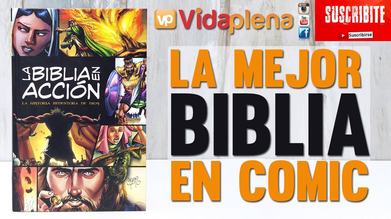 la biblia en accion comic