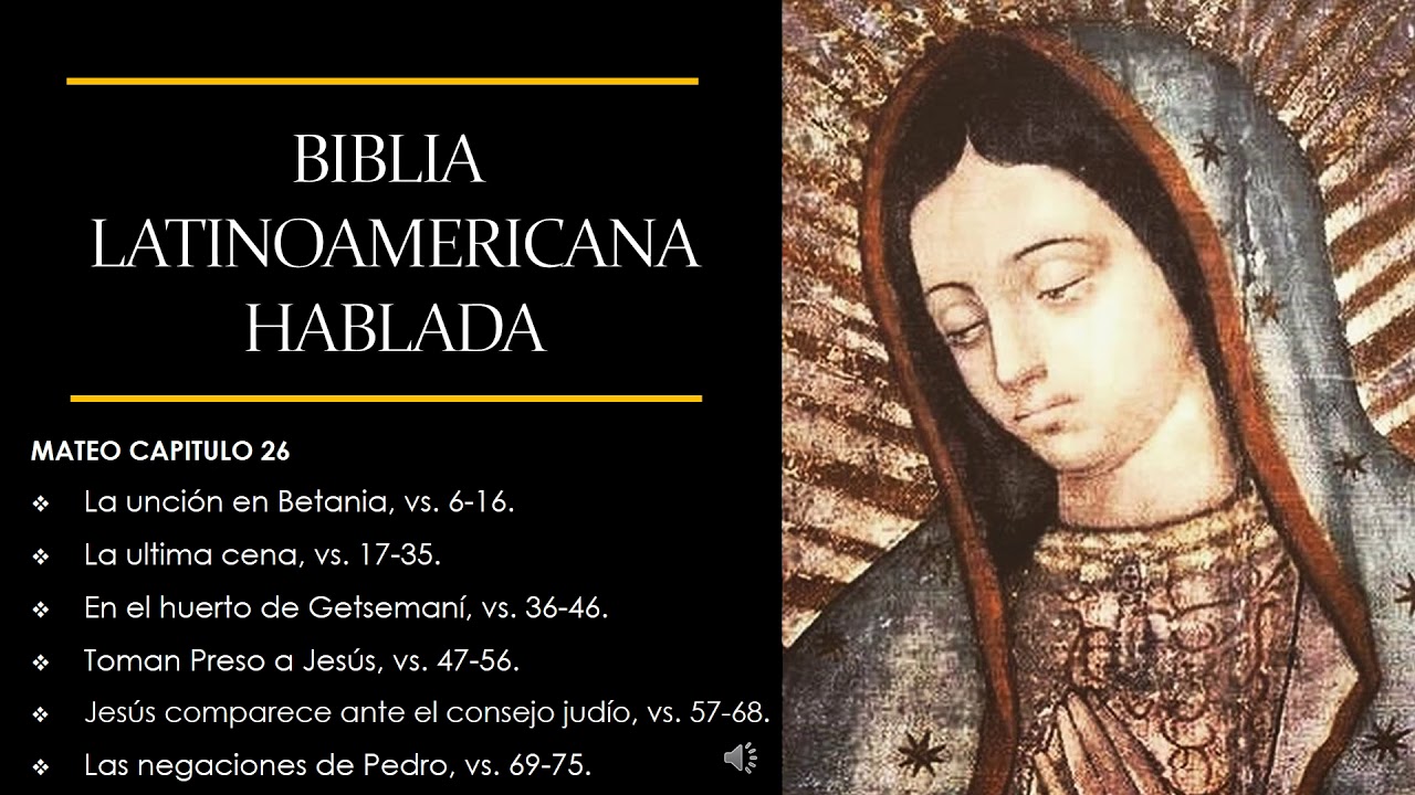 mateo 26 26 29 biblia latinoamericana