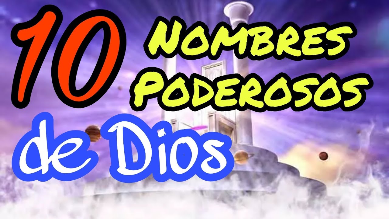nombres de dios en la biblia con citas biblicas