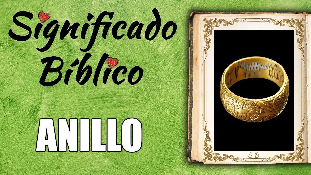 que representa el anillo en la biblia
