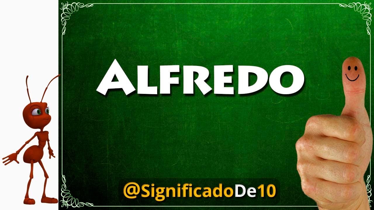 significado de alfredo en la biblia