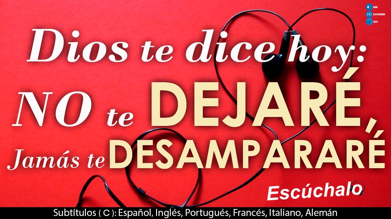 versiculo de la biblia no te dejare ni te desamparare