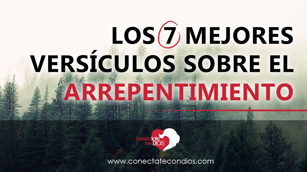 versículos de arrepentimiento en la biblia