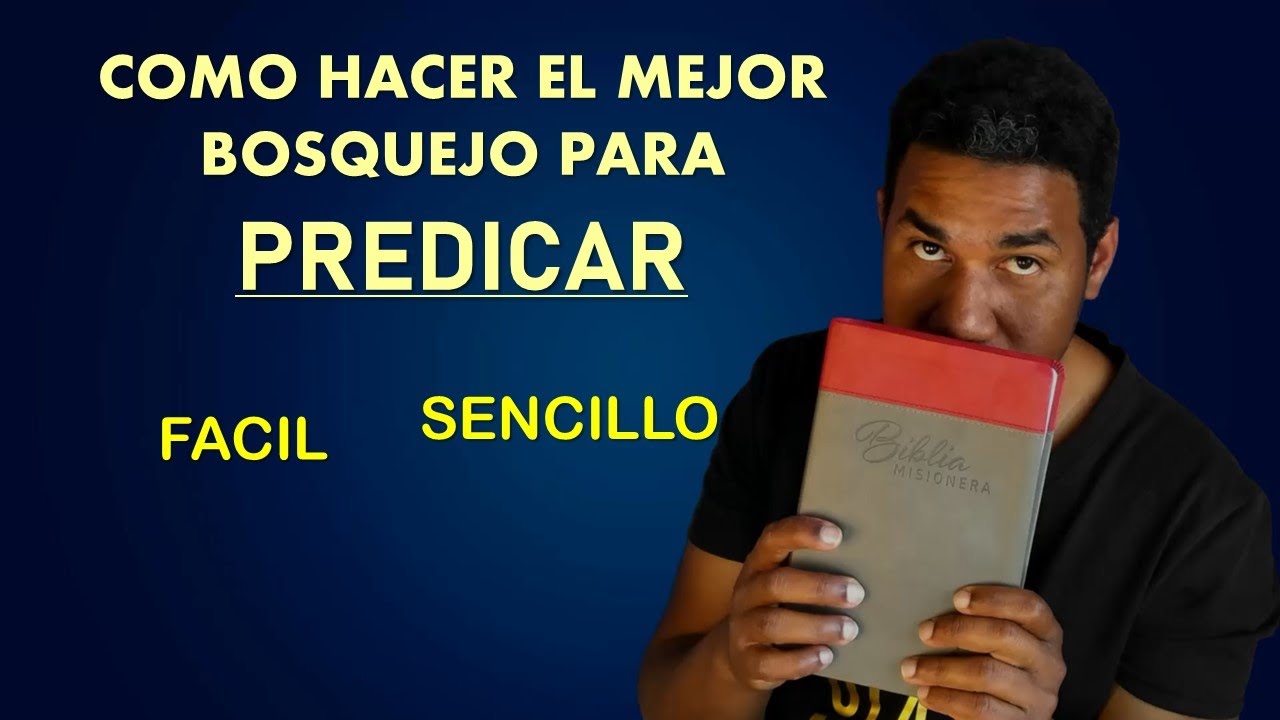 biblia con bosquejos para predicar