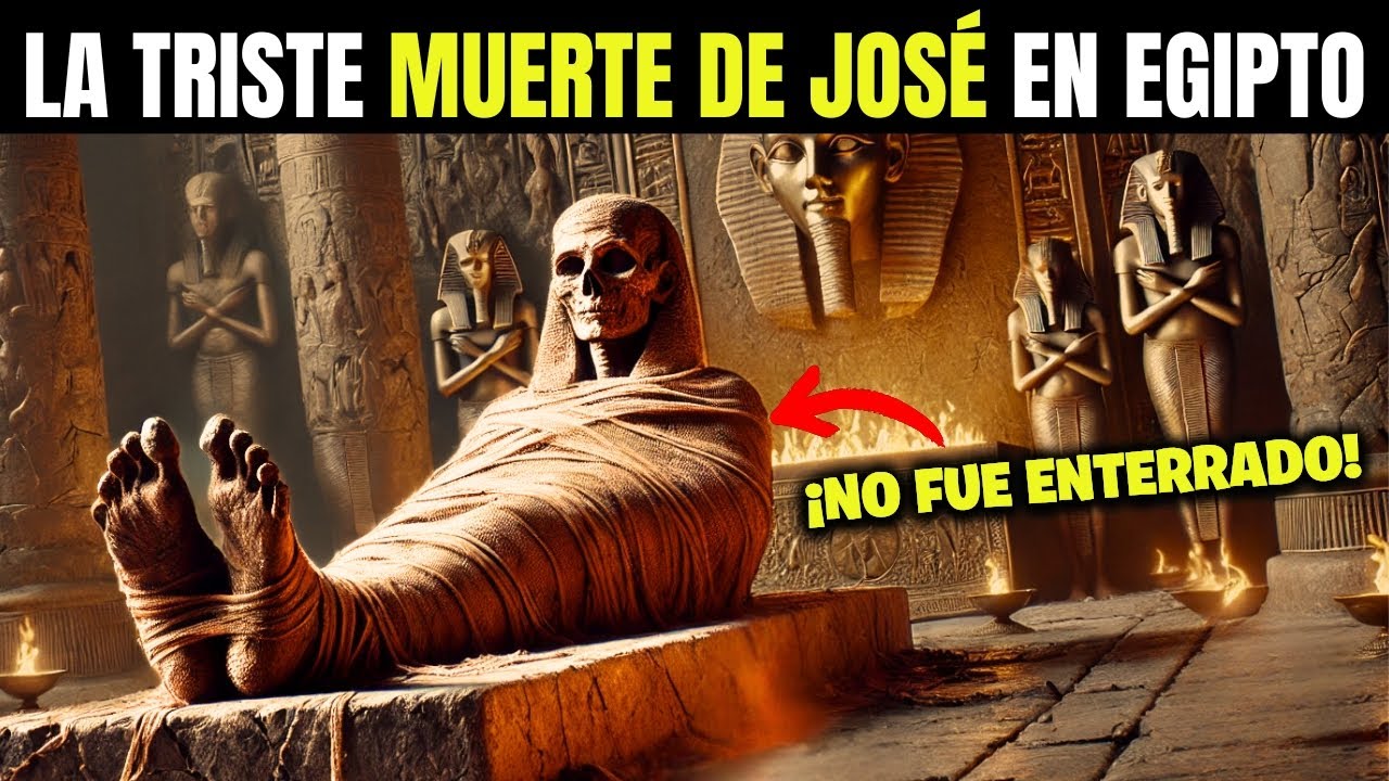 como murio jose en la biblia