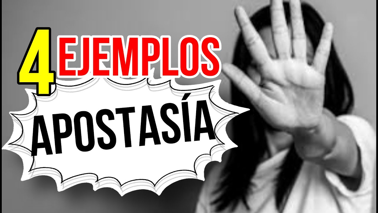 ejemplos de apostasía en la biblia