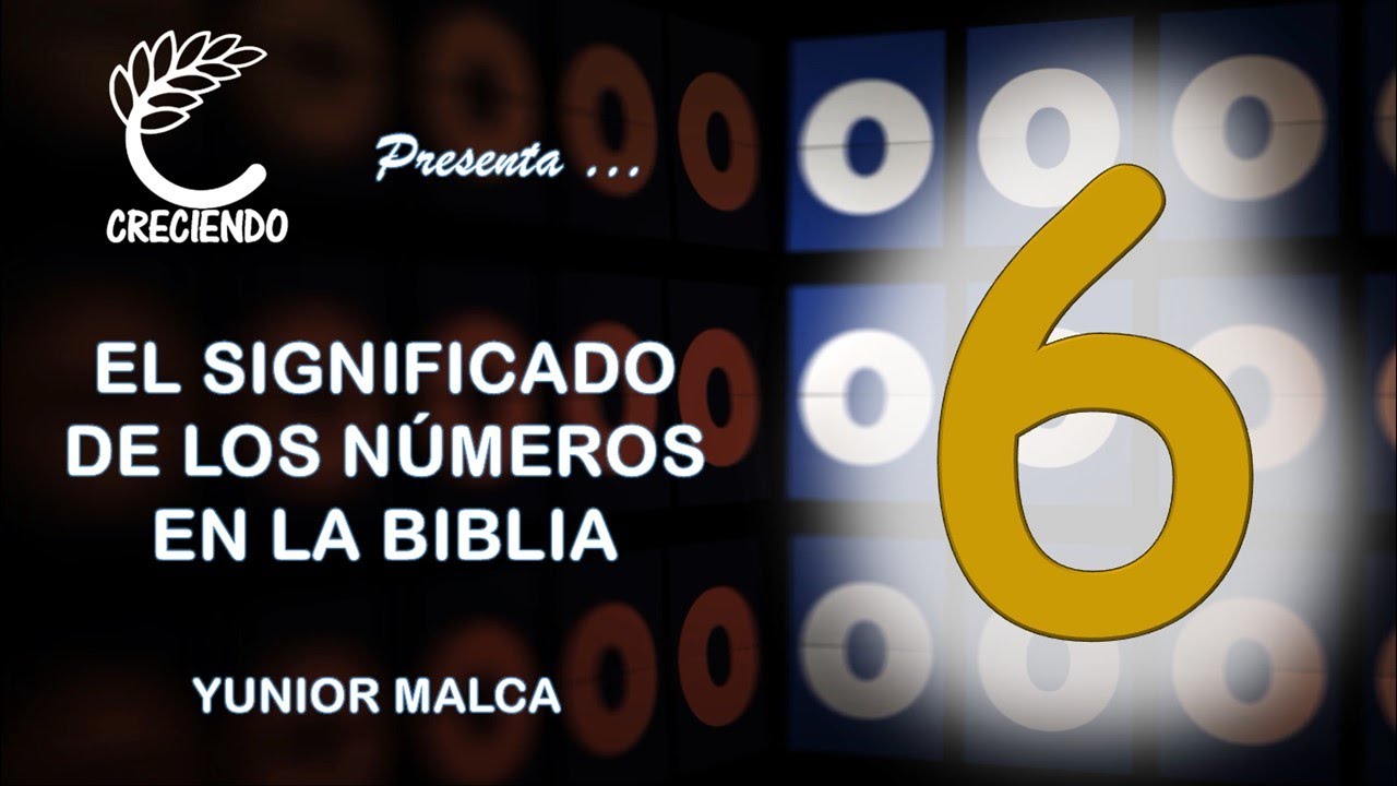 el numero 6 en la biblia