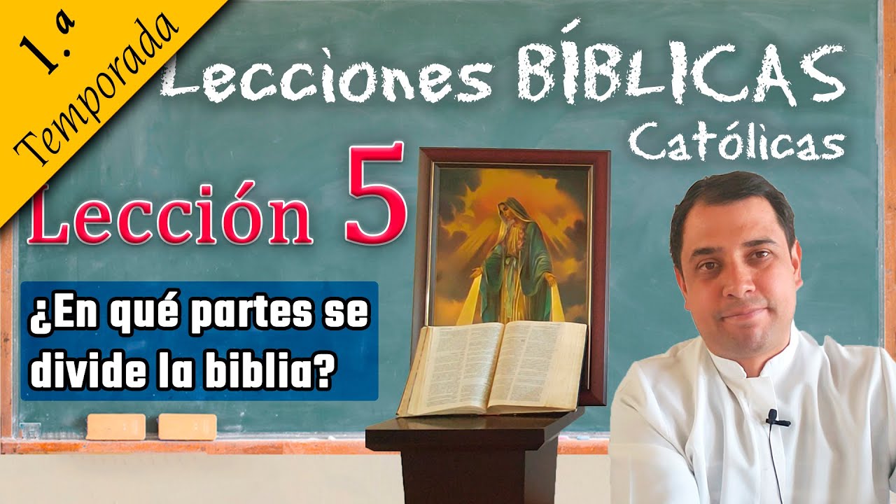 en que dos partes se divide la biblia