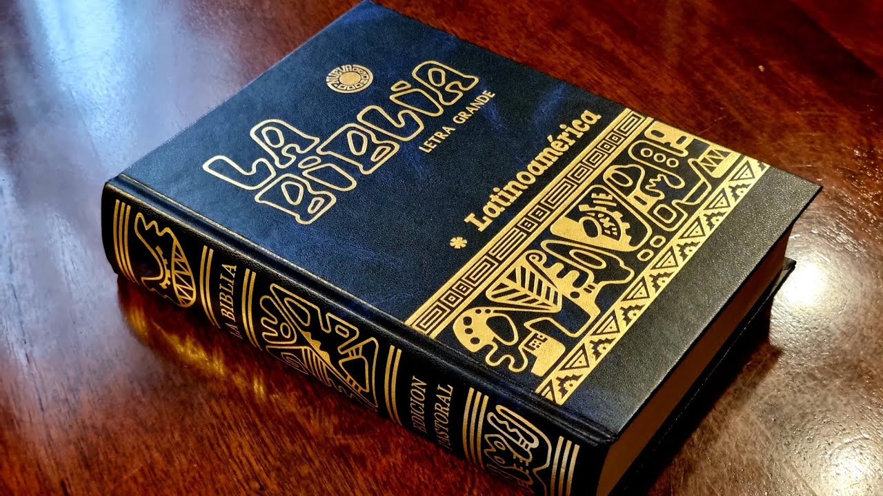 la biblia latinoamericana letra grande