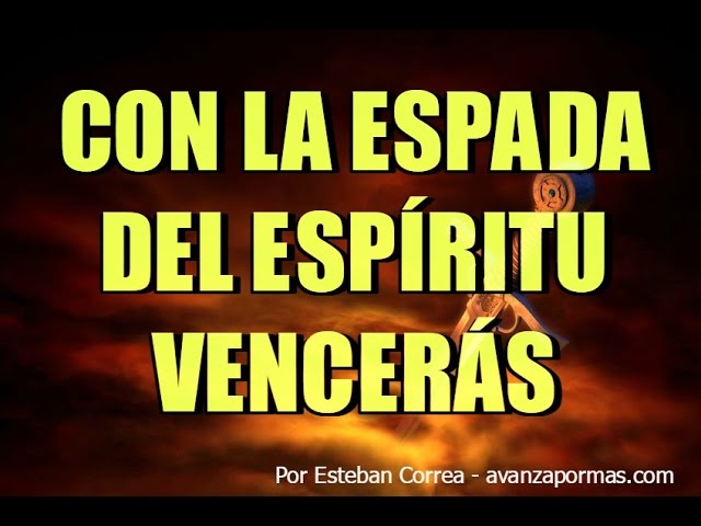 la espada del espiritu en la biblia