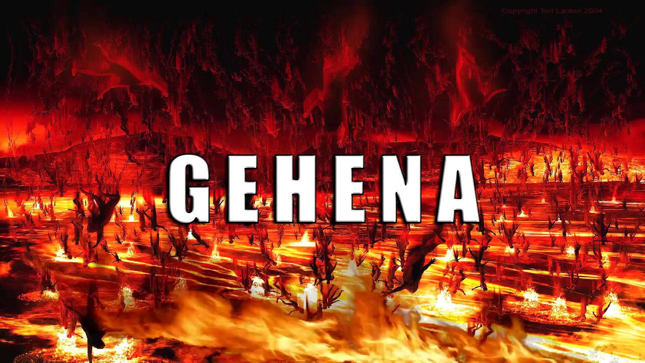 que es gehena segun la biblia