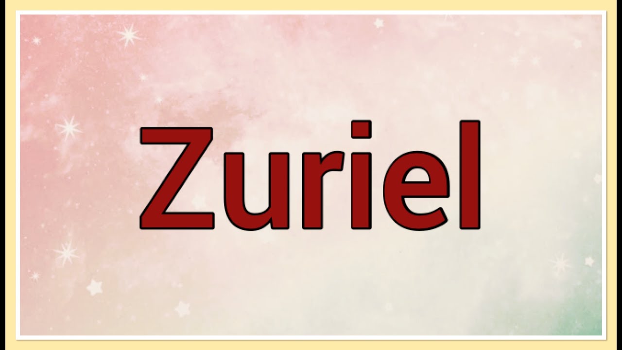 que significa suriel en la biblia