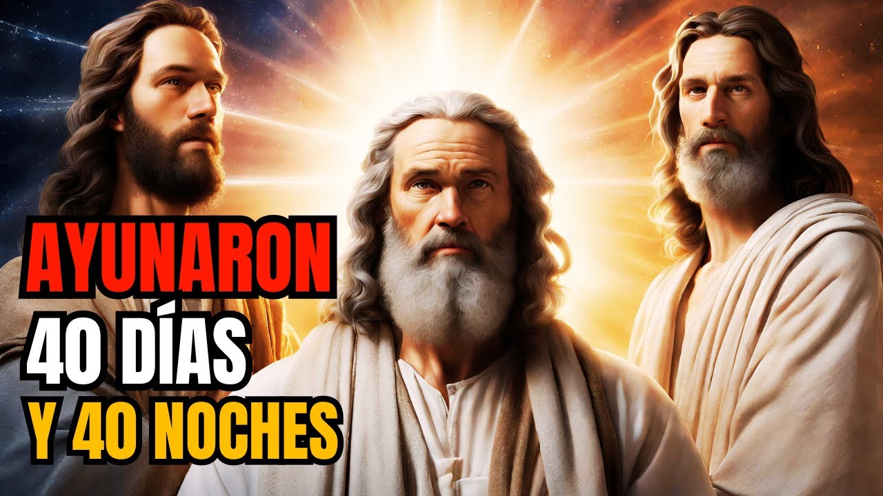 quienes ayunaron 40 dias en la biblia