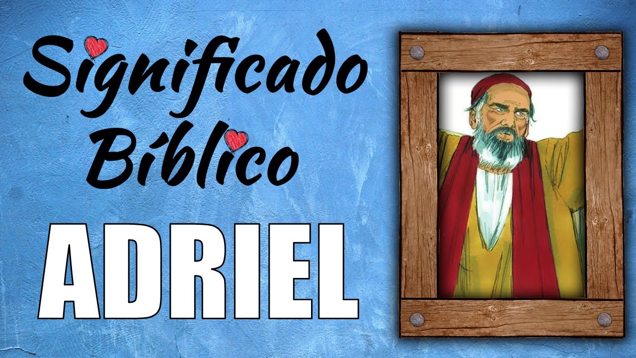significado de adriel en la biblia