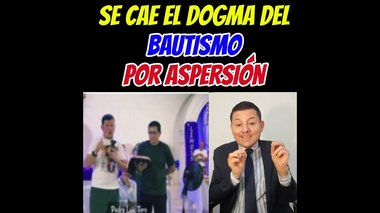 bautismo por aspersion en la biblia